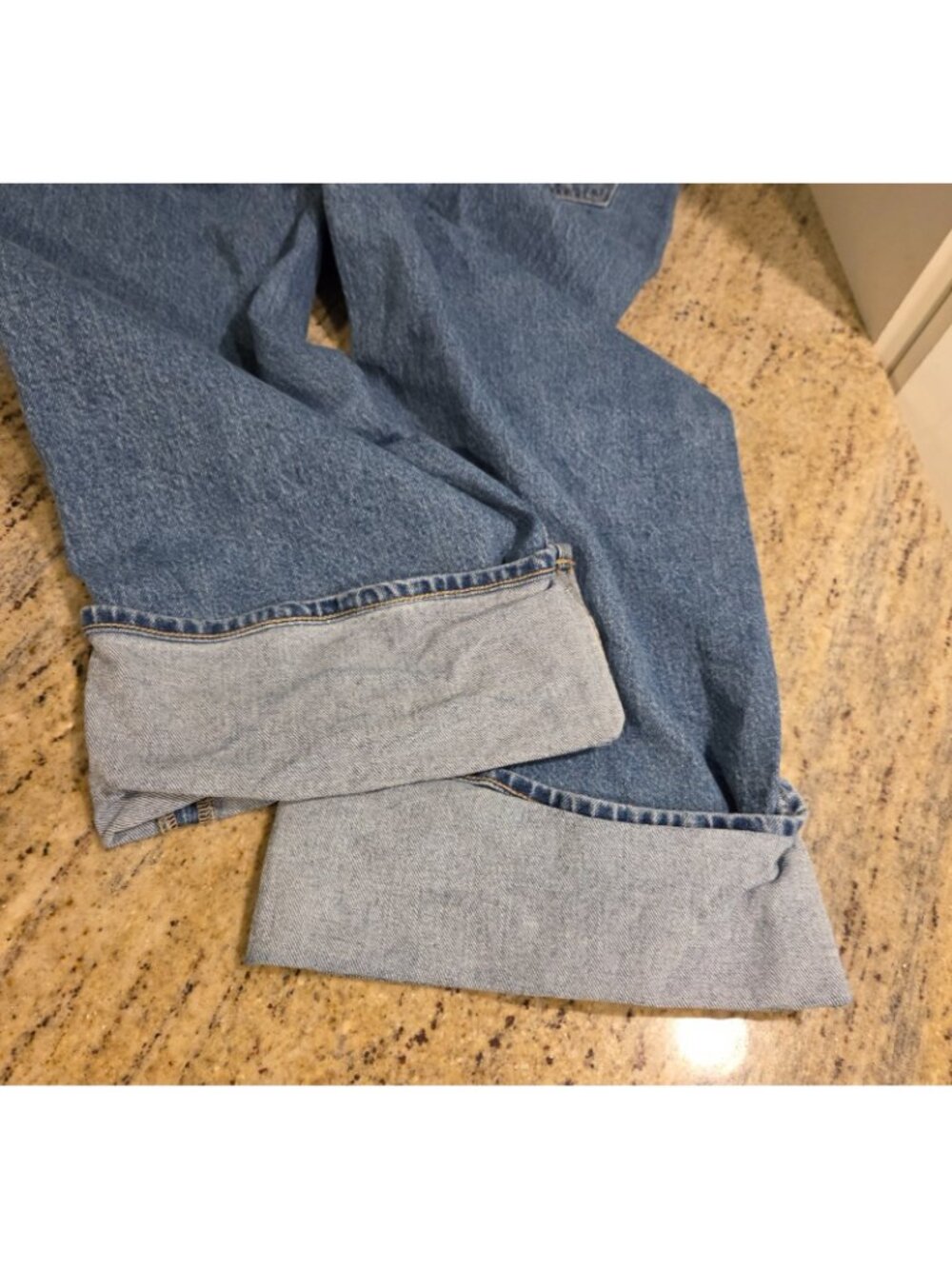 Old Navy Womens Jeans 8 Wide Leg Extra High Rise Mackenzie Blue 30x29" - Picture 13 of 14